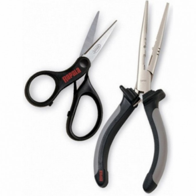 Комбо-набор RAPALA 11 (плоскогубцы (16см.); ножницы; чехол) RTC-6SPLS
