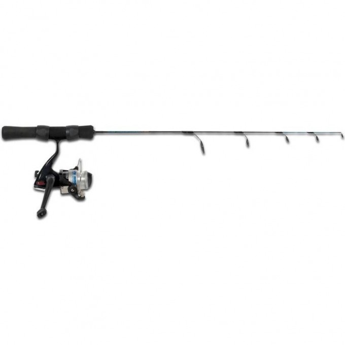 Зимняя удочка с катушкой RAPALA и намотанной леской SUFIX SquallIce Combo 28" / 71cm Medium SL28M